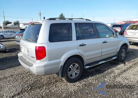 2005 Honda Pilot Ex-L z USA, uszkodzony, nr VIN 2HKYF18615H549684